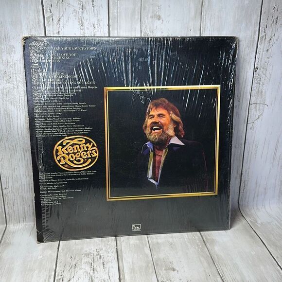 Kenny Rogers Ten Years of Gold Vinyl Record LP 1977 Liberty Records - Picture 4 of 7